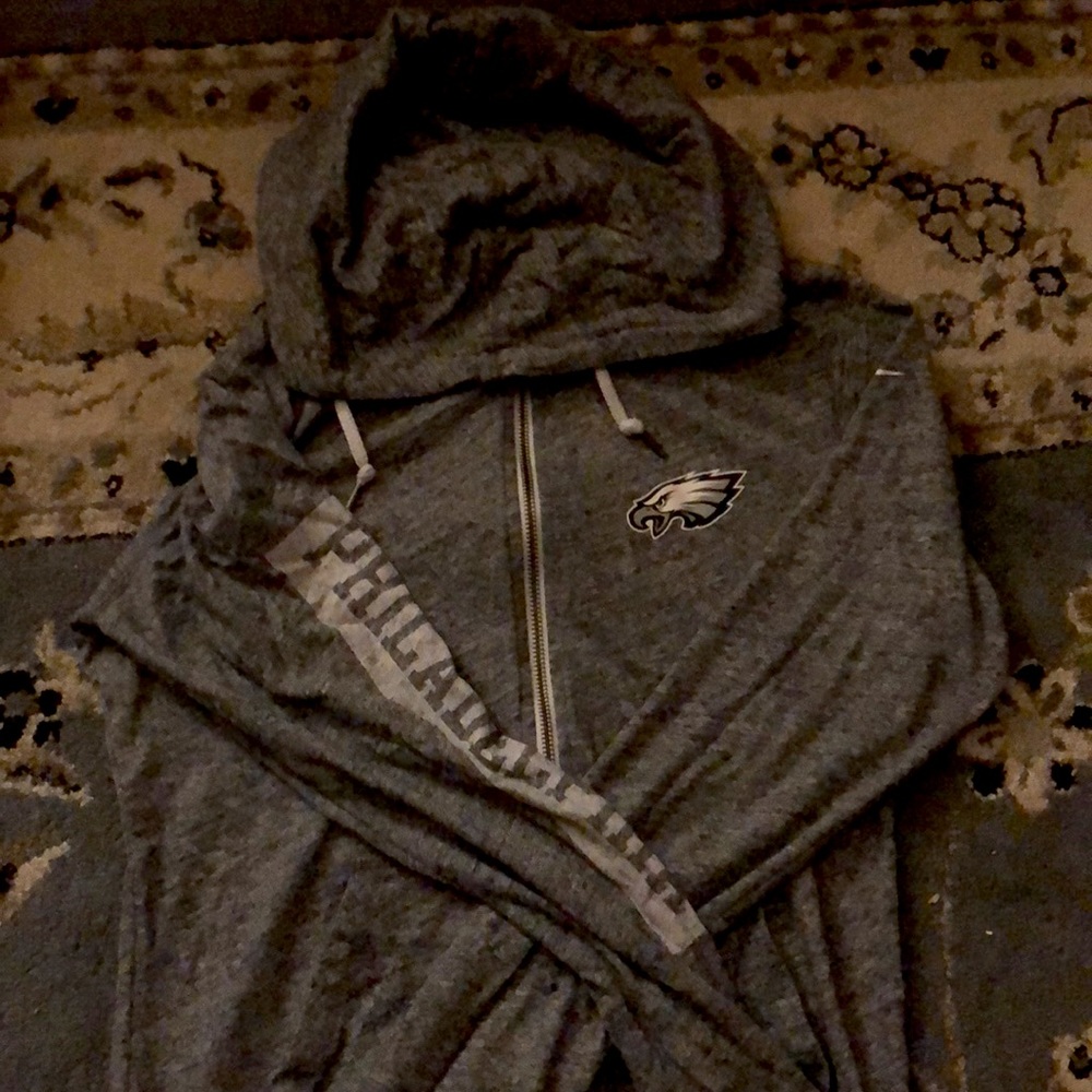 Philadelphia eagles zip up hoodie